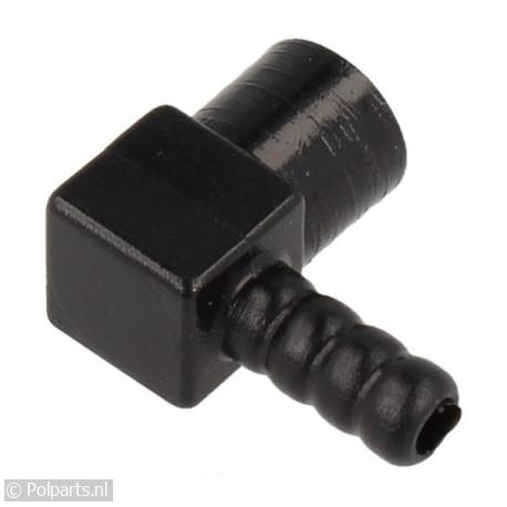 Verbindingsstuk van melkopschuimer - Saeco - 93617450 - 93617450001 - 996530051843 - 9.36.17.45-0 - 8713411199868