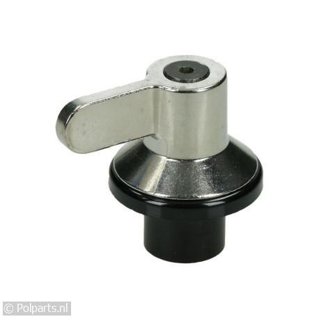 Knop chroom met vleugel - Smeg - 93953030 - 8713411177811 - 93953030001 - 694971389 - 9.39.53.03-0