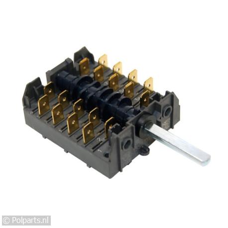 Schakelaar oven met 17 contacten - Smeg - 93961120 - 93961120001 - 811730227 - 9.39.61.12-0 - 8713411200434