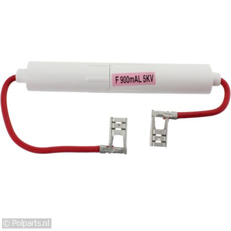 Zekering 5KV 900mA -met koker- DE91-70061H - Samsung - 94070010 - 8713411179150 - 94070010001 - DE9170061H - 9.40.70.01-0