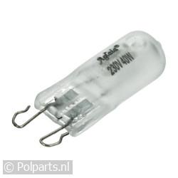 Lamp halogeen mat steek G9 40W 230V