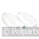 Glaasje van lamp 100x54mm - AEG/Electrolux/Zanussi - 50248796000 - 94215510 - 8713411179211 - 94215510001 - 9.42.15.51-0