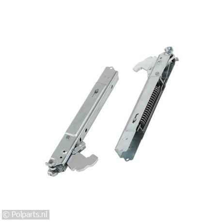 Scharnier 2 stuks, links en rechts - AEG/Electrolux/Zanussi - 94230020 - 7321420033991 - 94230020001 - 50289805009 - 9.42.30.02-0