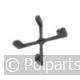 Pannendrager gietijzer 21x4cm - AEG/Electrolux/Zanussi - 94255030 - 8713411179310 - 94255030001 - 3546306014 - 9.42.55.03-0
