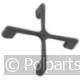 Pannendrager gietijzer 21x4cm - AEG/Electrolux/Zanussi - 94255030 - 8713411179310 - 94255030001 - 3546306014 - 9.42.55.03-0