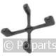 Pannendrager gietijzer 21x4cm - AEG/Electrolux/Zanussi - 94255030 - 8713411179310 - 94255030001 - 3546306014 - 9.42.55.03-0