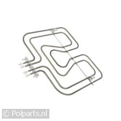 Verwarmingselement boven