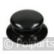 Knop zwart -met afdekplaatje- - BK - 94753010 - 8713411179617 - 94753010001 - G1047 - 9.47.53.01-0