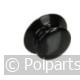 Knop zwart -met afdekplaatje- - BK - 94753010 - 8713411179617 - 94753010001 - G1047 - 9.47.53.01-0