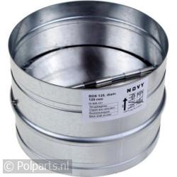 Terugslagklep 125 mm