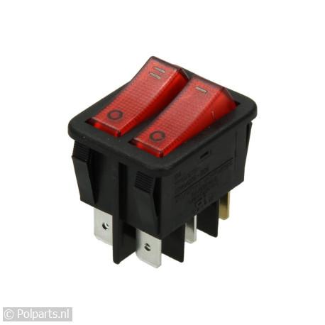 Schakelaar 2 standen - Novy - 94956020 - 8713411179778 - 94956020001 - 5638213 - 9.49.56.02-0 - 804021