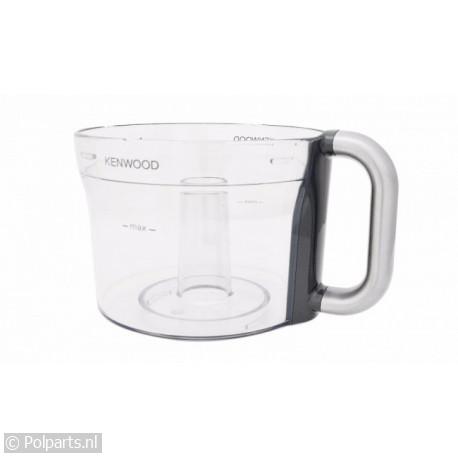 Mengkom met handvat -zilvergrijs- - Kenwood - 95013570 - 95013570001 - KW715905 - 9.50.13.57-0 - AS00005349 - 8713411200564