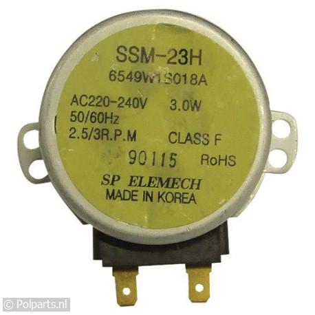 Motor van draaiplateau 2.5/3RPM - LG - 96317010 - 8713411180316 - 96317010001 - 6549W1S018A - 9.63.17.01-0