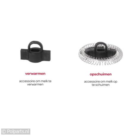 Garde en mixer van melkopschuimer - Inventum - 97612290 - 97612290001 - 20400900007 - 9.76.12.29-0 - 8713411200908