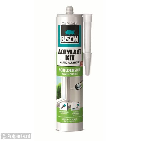 Acrylaatkit Overschilderbaar, Wit - Bison/Griffon - 00002680 - 8710439006987 - 00002680001 - 1491145 - 0.00.02.68-0