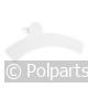 Deurgreep - AEG/Electrolux/Zanussi - 00129490 - 7321423975250 - 00129490001 - 1327920185 - 0.01.29.49-0