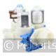 Inlaatventiel - AEG/Electrolux/Zanussi - 00174330 - 7321422112731 - 00174330001 - 1325188207 - 0.01.74.33-0
