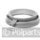 Manchet Met tuit en 2 knelringen met lampengat - Bosch/Siemens - 00772663 - 772663 - 00502511 - 00502511001 - 8713411324499 - 0.05.02.51-1