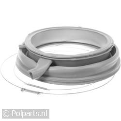 Manchet Met tuit en 2 knelringen met lampengat