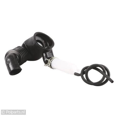 Slang kuip filter Met kogel en zijslang - Bosch/Siemens - 00480443 - 00507351 - 00507351001 - 8713411281747 - 0.05.07.35-1