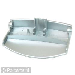 Deurgreep breed 10cm zilver