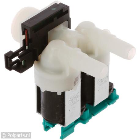 Inlaatventiel Dubbel, recht - Bosch/Siemens - 00572361 - 00572361001 - 00606001 - 8713411218538 - 606001 - 0.05.72.36-1 - 572361001