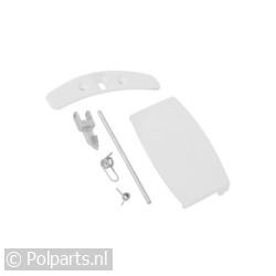 Deurgreep Set compleet wit