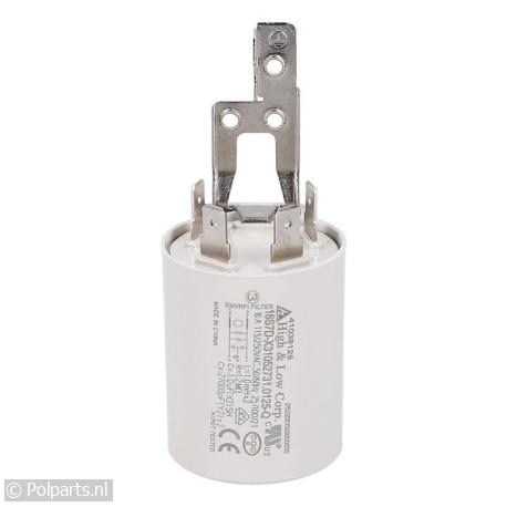 Condensator Ontstoringsfilter - Candy/Hoover - 00850010 - 00850010001 - 41038125 - 8713411257469 - 0.08.50.01-0