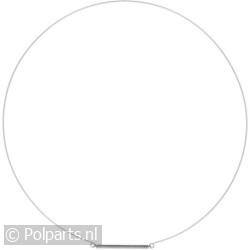 Knelring Spanring van manchet, voorzijde