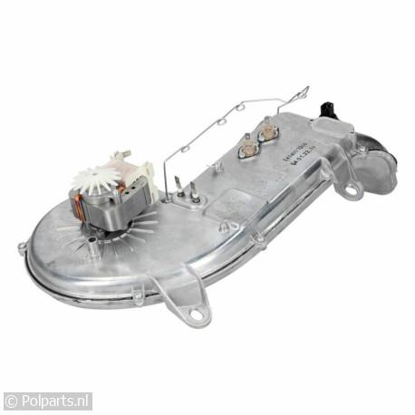 Verwarmingselement Hetelucht - Compleet - Beko - 01558050 - 01558050001 - 2434001000 - 8713411316678 - 0.15.58.05-0