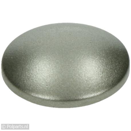 Bedieningsknop zilver - Atag/Etna/Pelgrim - 92953230 - 8713411173813 - 92953230001 - 333019 - 88026436 - 9.29.53.23-0