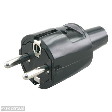 Stekker Pvc + RA zwart - ABL - 51511170 - 8711332019913 - 51511170001 - 0011012 - 8711332214196 - 5.15.11.17-0 - 11015