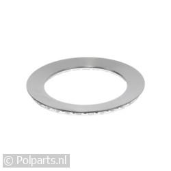 Ring Van bedieningsprint, chroom