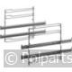 Rail Telescoop rail, 2 stuks - Bosch/Siemens - 90544280 - 90544280001 - 17001568 - 8713411261633 - 9.05.44.28-0