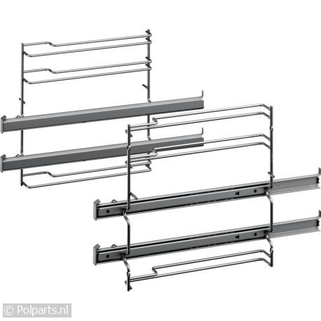 Rail Telescoop rail, 2 stuks - Bosch/Siemens - 90544280 - 90544280001 - 17001568 - 8713411261633 - 9.05.44.28-0