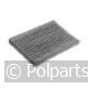 Koolstoffilter, 98x45mm. - AEG/Electrolux/Zanussi - 40141030 - 40141030001 - 2420478063 - 8713411256448 - 4.01.41.03-0 - 8582420478066