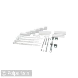 Bevestigingsset Geleiderset van deur, compleet