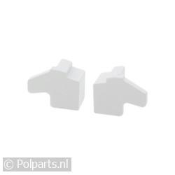 Eindstop Van rail, voorzijde