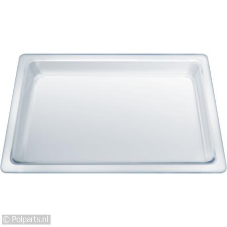 HZ636000 / HEZ636000 Glazen Ovenschaal - Bosch/Siemens - 90516180 - 90516180001 - 00468419 - 468419 - 9.05.16.18-0 - 8713411212772