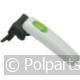 SS-1600006239 Handgreep Van Actifry, Wit met Groene Knop - Tefal - 92312030 - 8713411167614 - 92312030001 - SS992252 - 9.23.12.03-0 - SS1600006239