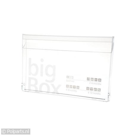 Frontpaneel vrieslade, LowFrost - Bosch/Siemens - 40547030 - 40547030001 - 11013058 - 8713411249198 - 4.05.47.03-0
