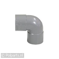Bocht PVC 32mm 90 gr. 2x lijm
