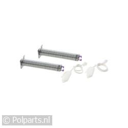 Reparatieset Deurbalans 2x veer, touwtje
