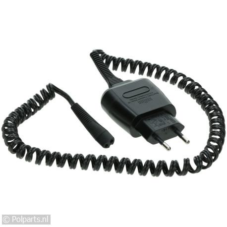 Snoer Netadapter + stekker - Braun - 90411340 - 8713411157516 - 90411340001 - 81483400 - 81577235 - 9.04.11.34-0 - 81741500