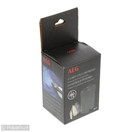AEL07 Antikalkpatroon voor stoomstrijkijzer duo pak - AEG/Electrolux/Zanussi - 90101060 - 7319599035847 - 90101060001 - 9009230518 - 9.01.01.06-0