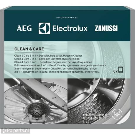 M3GCP400 Clean and Care -3-in-1 voor Wasmachine en Vaatwasser - AEG/Electrolux/Zanussi - 90004640 - 7332543659517 - 90004640001 - 9029799187 - 9.00.04.64-0 - 9029865574 - 7332543986811 - 7333394077918