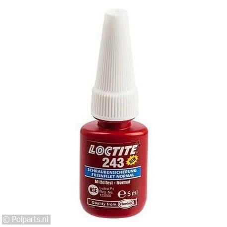 Lijm Loctite 243 -5 gram- - Loctite - 00001061 - 4100630296876 - 00001061001 - 811741 - 4100630000060 - 0.00.01.06-1