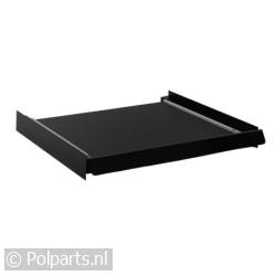 Combirand Aluminium Met Werkblad Luxe, Zwart Combirand Aluminium Met Werkblad Luxe, Zwart