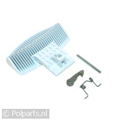 Deurgreep Set compleet wit