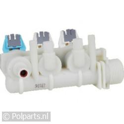 Inlaatventiel 3 voudig recht dun